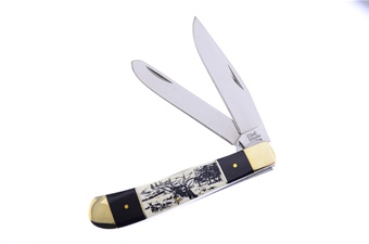 Trapper Deer Buff.Horn/Smoothbone 4.25"