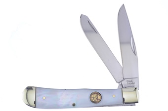 4.25" Lincoln Penny/Mother Of Pearl Trapper