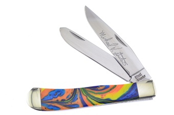 4.25" Michael Prater Feather Macaw Trapper