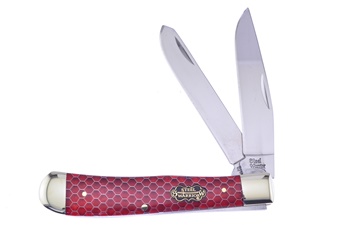 4.25" Red Honeycomb Resin Trapper