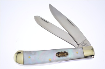 4.25" Salt Water Mother Of Pearl Trapper