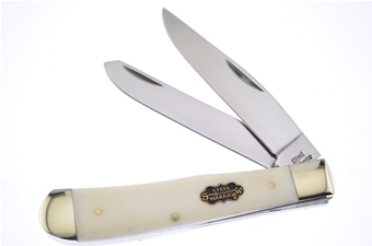 4.25" White Smoothbone Trapper