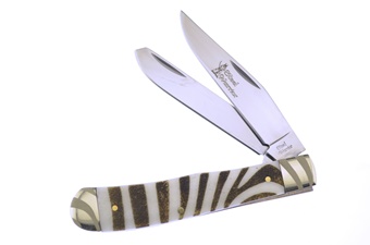 4.25" Zebra Stripe Bone Trapper