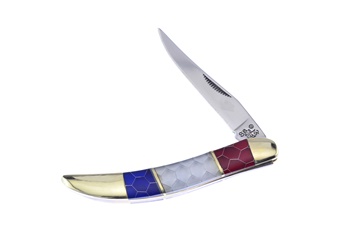 3" Red/White/Blue Honeycomb Small Toothpick