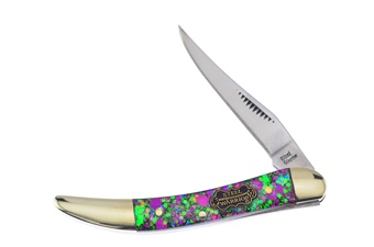 3" Mardi Gras Resin Toothpick