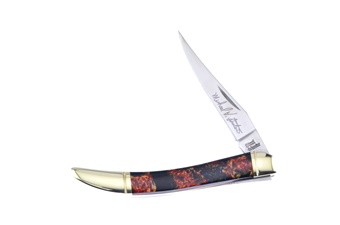 3" Michael Prater Peacock Toothpick