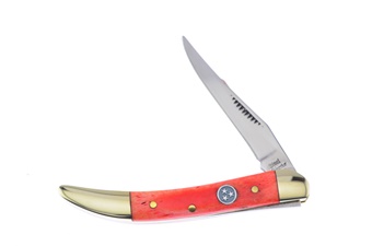 3" Orange Smoothbone Tristar Toothpick