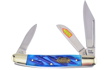 4" Blue Pick Bone Wrangler