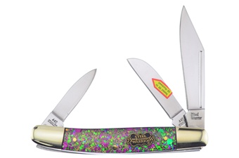 4" Mardi Gras Resin Wrangler