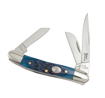 3.25" Cancun Blue Jigged Bone Range Rider