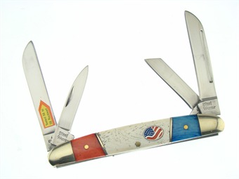 3.5" Red/White/Blue Smoothbone Bent Creek Congress