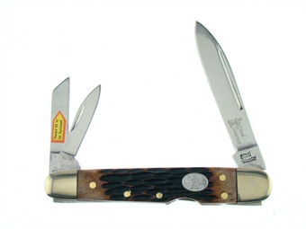 Lockback Whittler Autumn Bone 4"