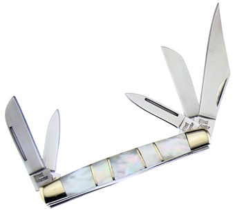 3.5" Mother Of Pearl Kentucky 5-Blade
