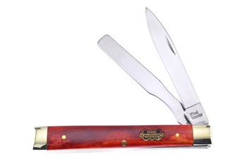 3.75" Orange Smoothbone Doctor's Knife w/Spatula