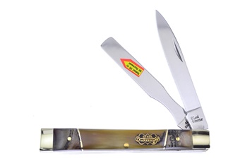 3.75" Ram/Ox Horn Doctor's Knife w/Spatula