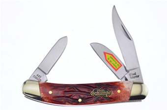 3.25" Chestnut Jigged Bone Sowbelly