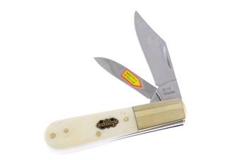 3 3/8" White Smthbone Barlow