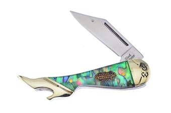 3.25" Abalone Leg Knife