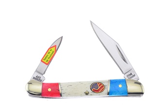 3" Red White Blue Bone Little Copperhead