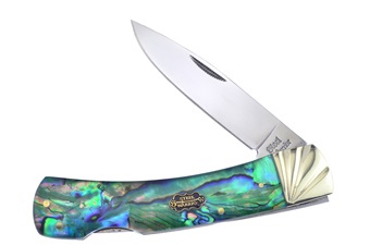 5.75" Abalone Lockback