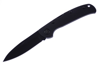 4.25" Tactical Lockback Black