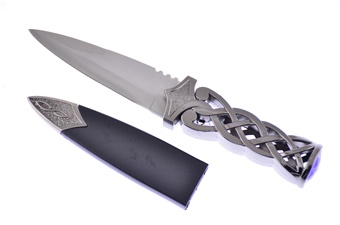 8.5" Blue Crystal Dagger