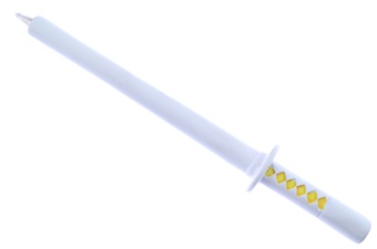 7.5" White Samurai Pen