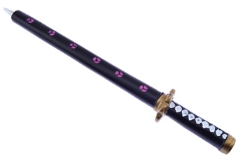 7.5"Black/Pink/White Samurai Pen