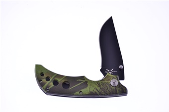 4.5" Composite Green Camo Tactical Folder