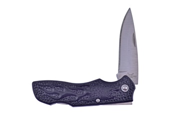 3" Black Tactical Folder