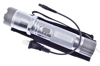Tiger Stun Flashlight Silver