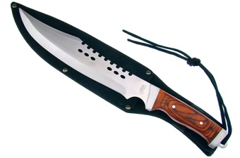 15.5" Pakkawood Bowie w/Sheath