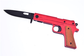 4.5" Red Pistol Knife