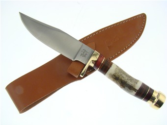 10.25" Stag Bowie w/Sheath