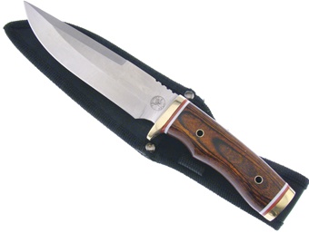 10" Pakkawood Bowie w/Sheath