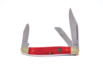 3.875" Red Smoothbone Wrangler