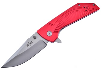 5" Red Aluminum Snapshot Tactical