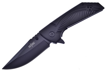 5" Black Aluminum Snapshot Tactical