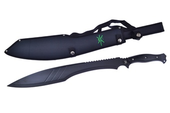 25" 4mm Black Pakkawd Fulltang Sheath