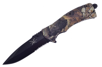 4.75" Abs Camo w/Fire Starter