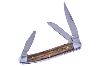 3.5" Zebra Wood Range Rider