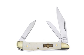 2.875" White Smoothbone Swayback