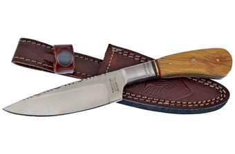 8.75" Bowie Blonewd w/Ltr Sheath