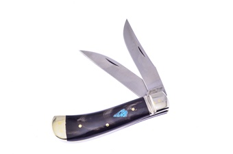 4"Buff Horn Turquoise Arrowhd Sld 2bd