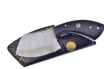 6" Black G10 Dm Blade Fulltang