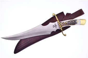 Whitetail Bowie Stag 17 1/2"