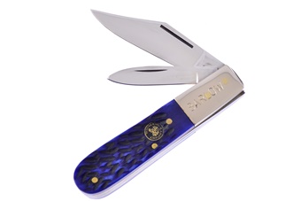 3.625" Blue Pick Bone Barlow