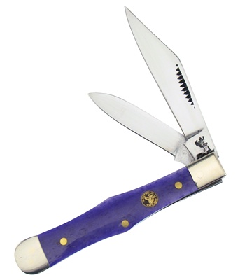 3" Wt Purple Smoothbone Coke Bottle