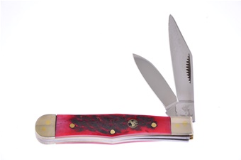 3" Wt Red Pick Bone Coke Bottle