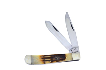 4.25" Rocky Mountain Stag Bone Trapper